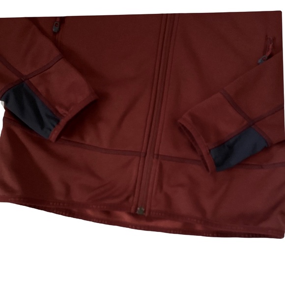 Mammut Borah Fleece Polartec Thermal Pro Soft-shell Hoodie Red Small - Picture 8 of 12